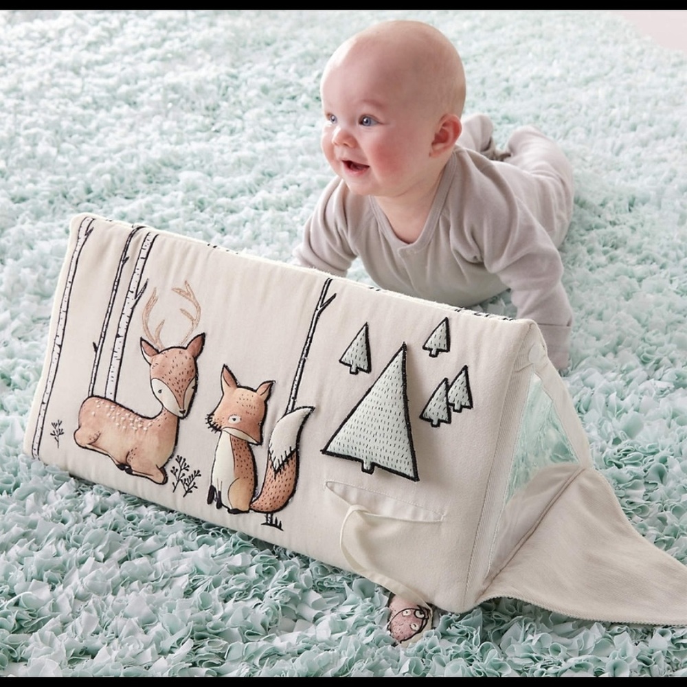 Crate and Barrel Woodland Tummy Time